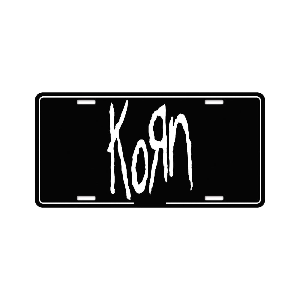 Korn - Logo - License plate - Razamataz
