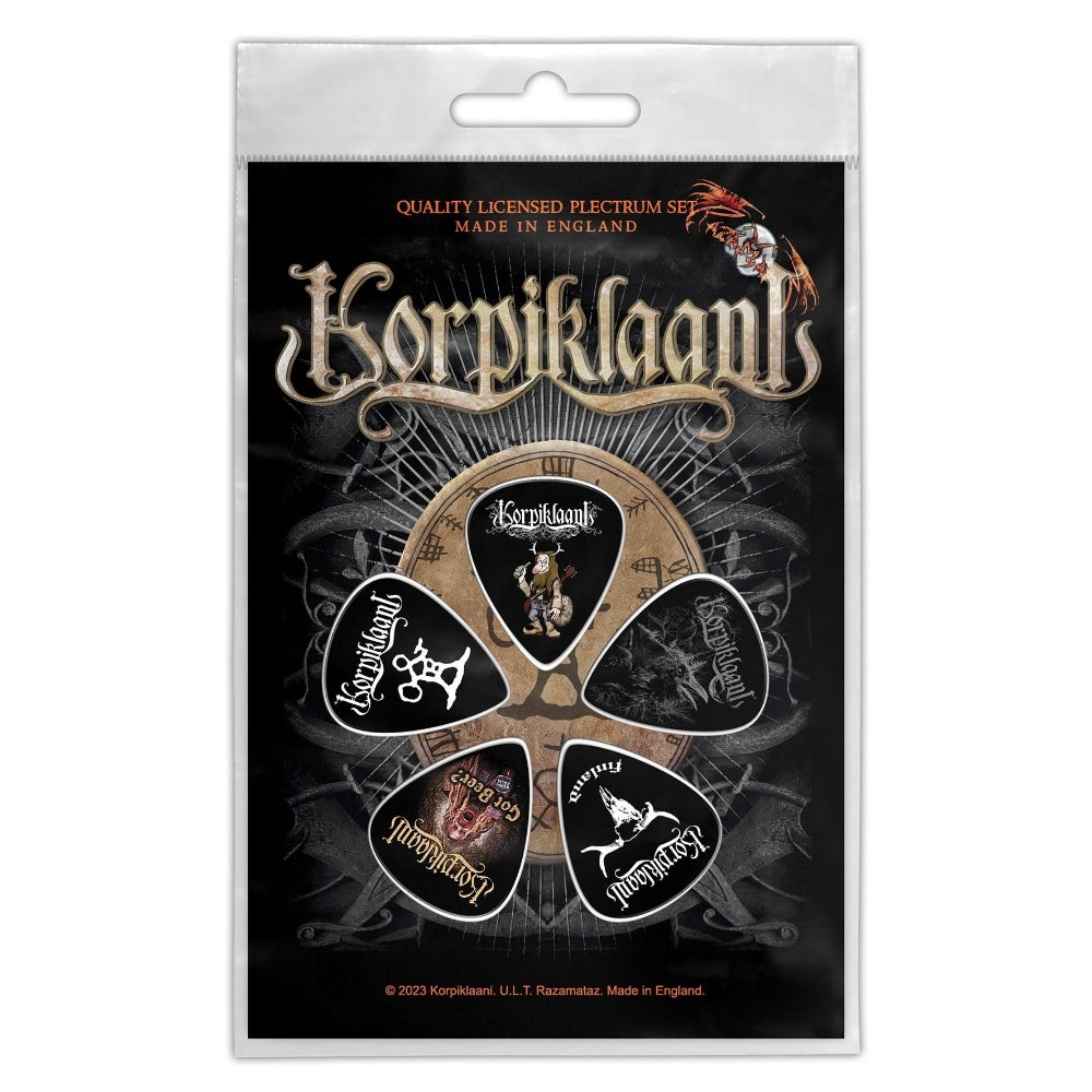 Korpiklaani - Shaman Drum - Guitar Pick Set - Razamataz