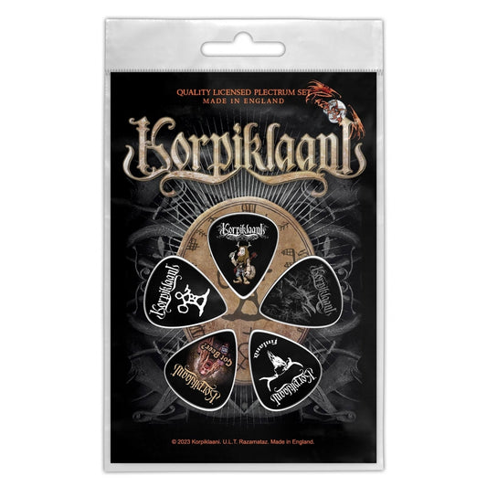 Korpiklaani - Shaman Drum - Guitar Pick Set - Razamataz