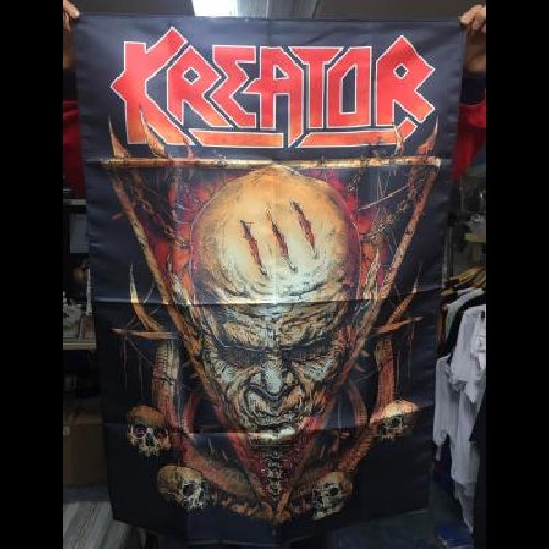 Kreator - Face Horns - FLAG - Hammer Muzik - Image 2