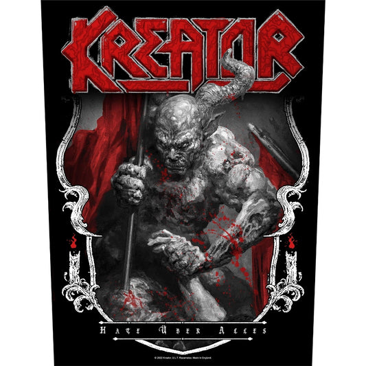 Kreator - Hate Über Alles - BACKPATCH - Razamataz