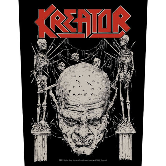 Kreator - Skull & Skeletons - BACKPATCH - Razamataz