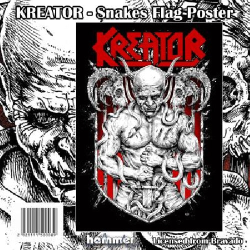 Kreator - Snakes - FLAG - Hammer Muzik
