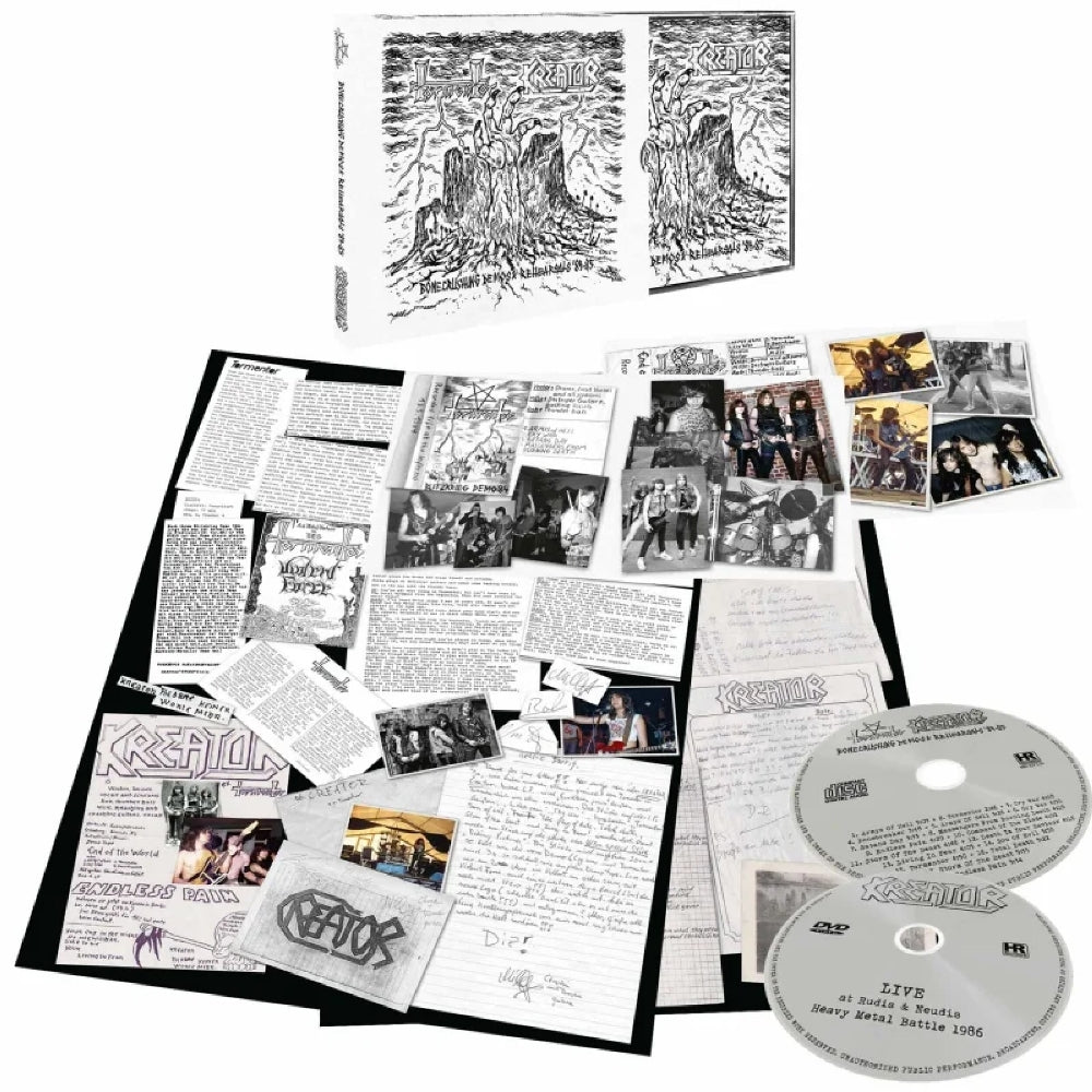 Kreator - Tormentor - Bonecrushing Demos & Rehearsals '84-'85 - CD + DVD slipcase - High Roller Records - Image 3