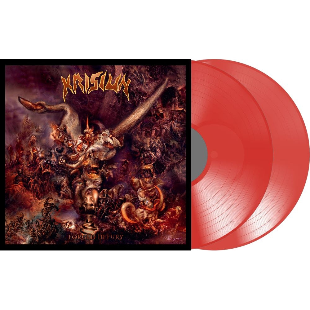 Krisiun - Forged In Fury - DOUBLE LP GATEFOLD COLOURED - Listenable