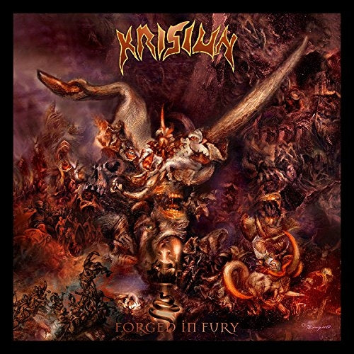 Krisiun - Forged In Fury - DOUBLE LP GATEFOLD COLOURED - Listenable - Image 2