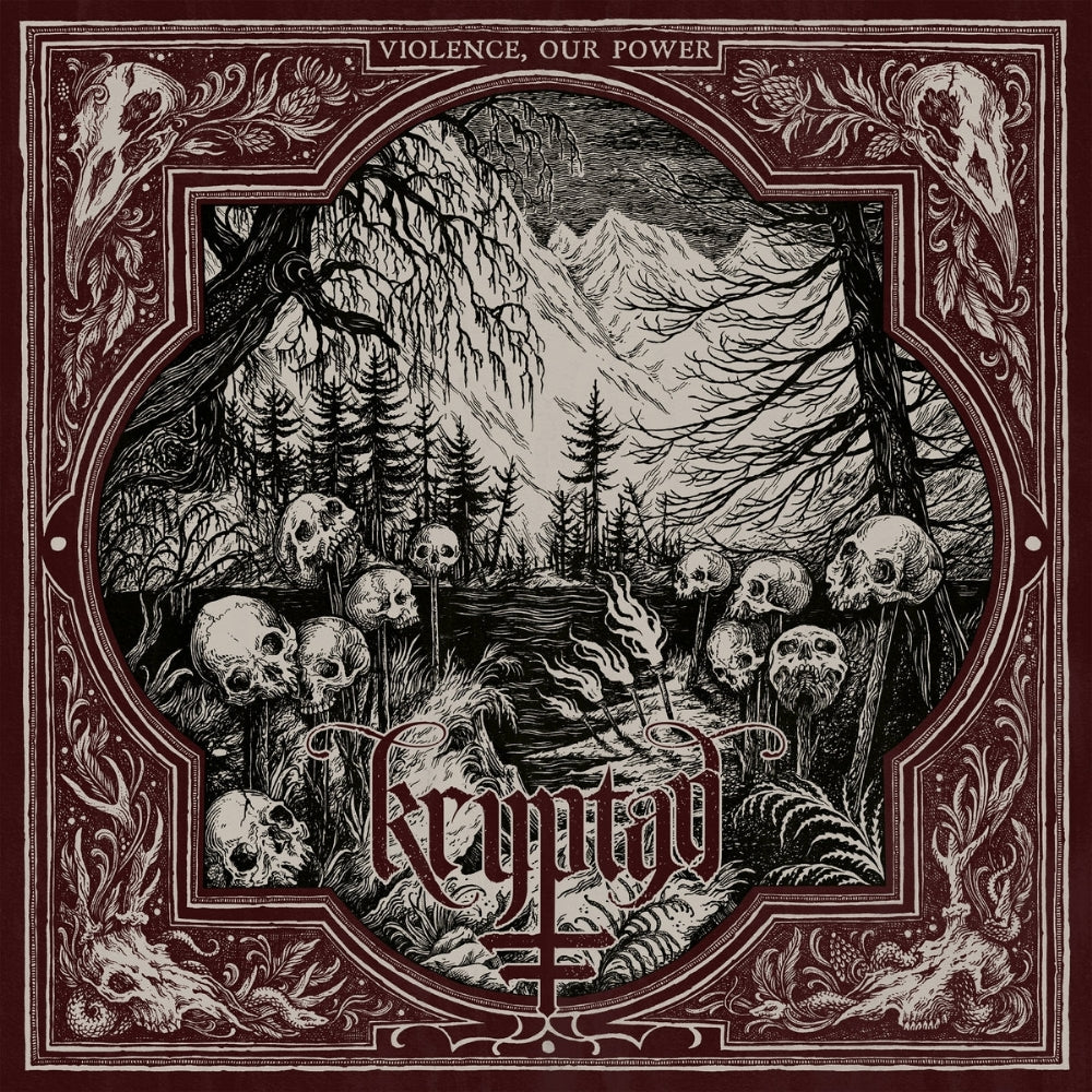 Kryptan - Violence, Our Power - LP - Edged Circle - Image 2