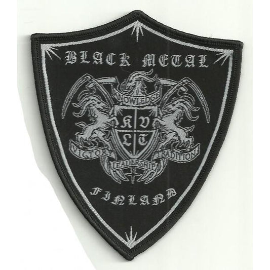 Kvlt - Black Metal Finland - EMBROIDERED PATCH - KVLT Limited Oy