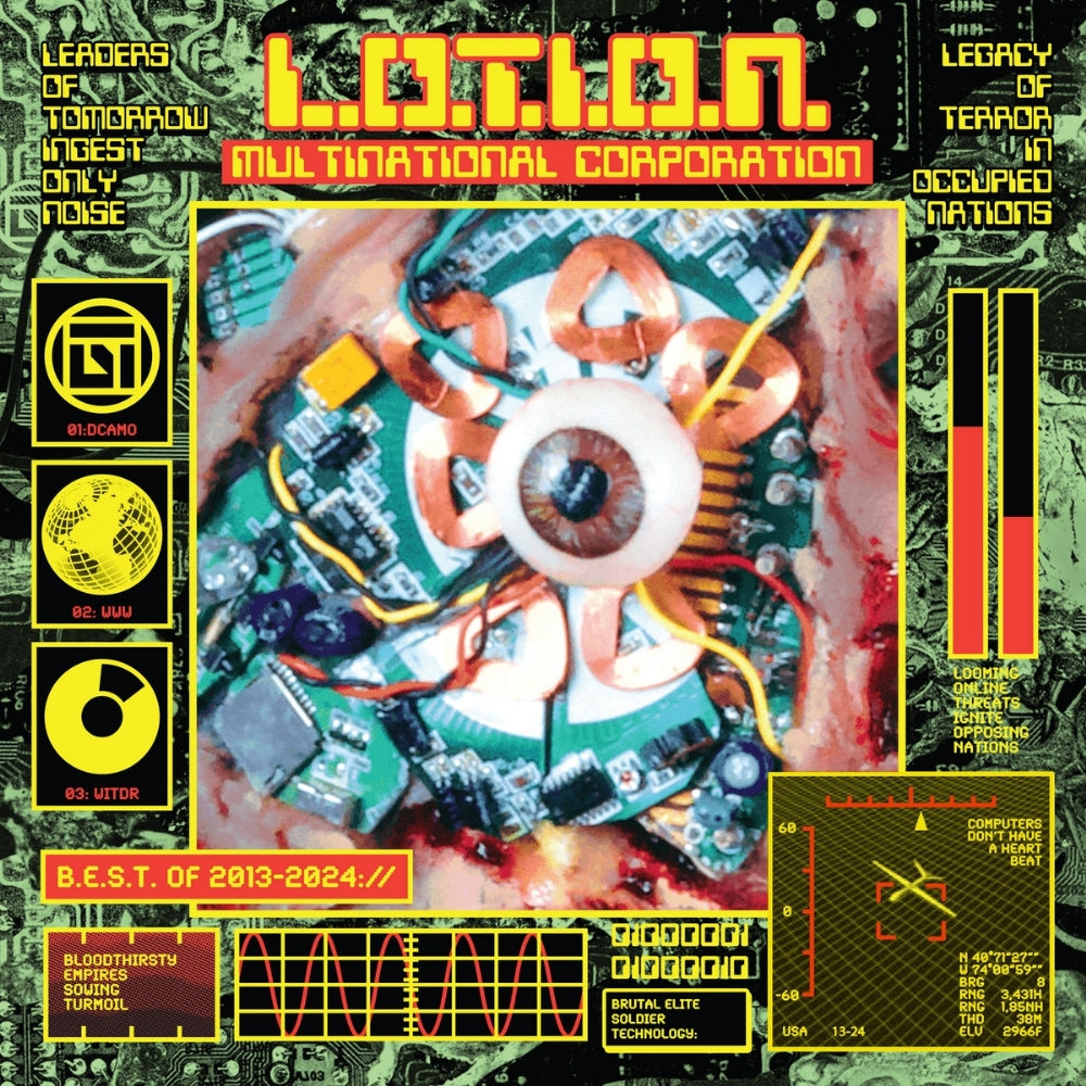 L.O.T.I.O.N. Multinational Corporation - B.E.S.T. OF 2013-2024 - CD - Toxic State Records