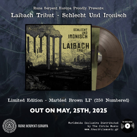 Laibach Tribut - Schlecht Und Ironisch - LP - Rune Serpent Europa - Image 2