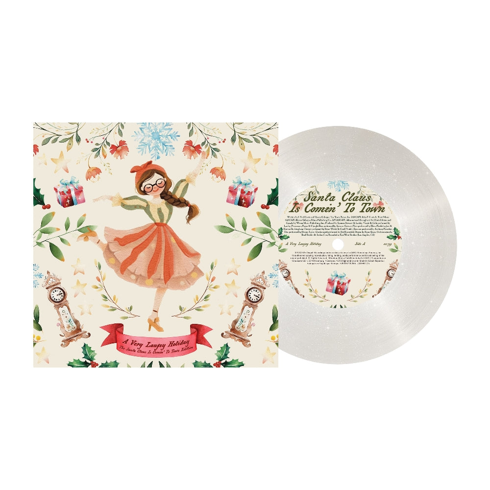 Laufey - A Very Laufey Holiday: The Santa Claus Is Comin’ To Town Edition - 7" vinyl - Vingolf Recordings