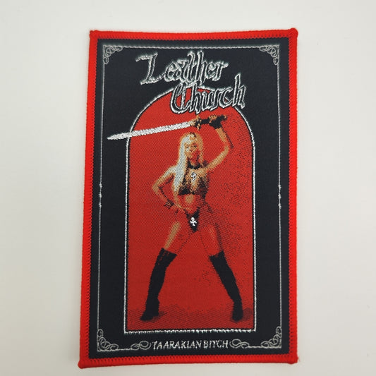 Leather Church - Taarakian Bitch - Patch - Woven Hoof