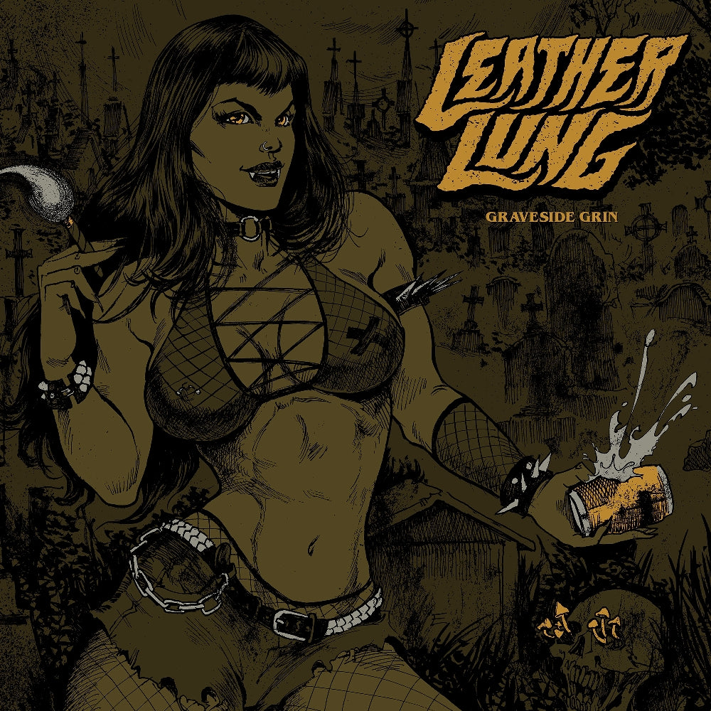 Leather Lung - Graveside Grin - CD DIGISLEEVE - Magnetic Eye Records