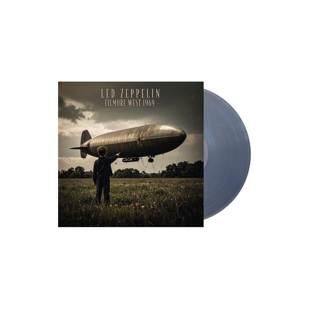 Led Zeppelin - Filmore West 1969 (Broadcast Recording) - LP COLOURED - Expensive Woodland Recordings
