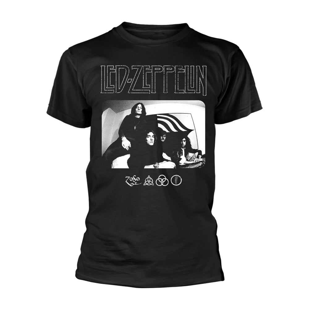 Led Zeppelin - Icon Logo Photo - T-shirt - PHD