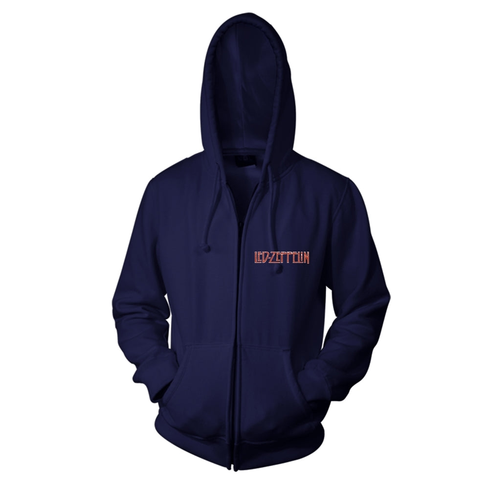 Led Zeppelin - Photo - Hooded Sweat Shirt Zip - PHD