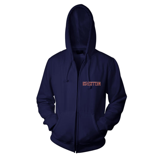 Led Zeppelin - Photo - Hooded Sweat Shirt Zip - PHD