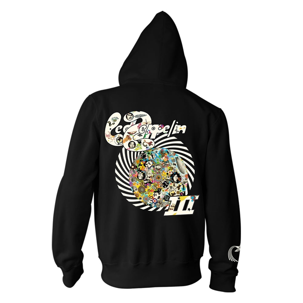 Led Zeppelin - Swirl III - Hooded Sweat Shirt - PHD - Image 2