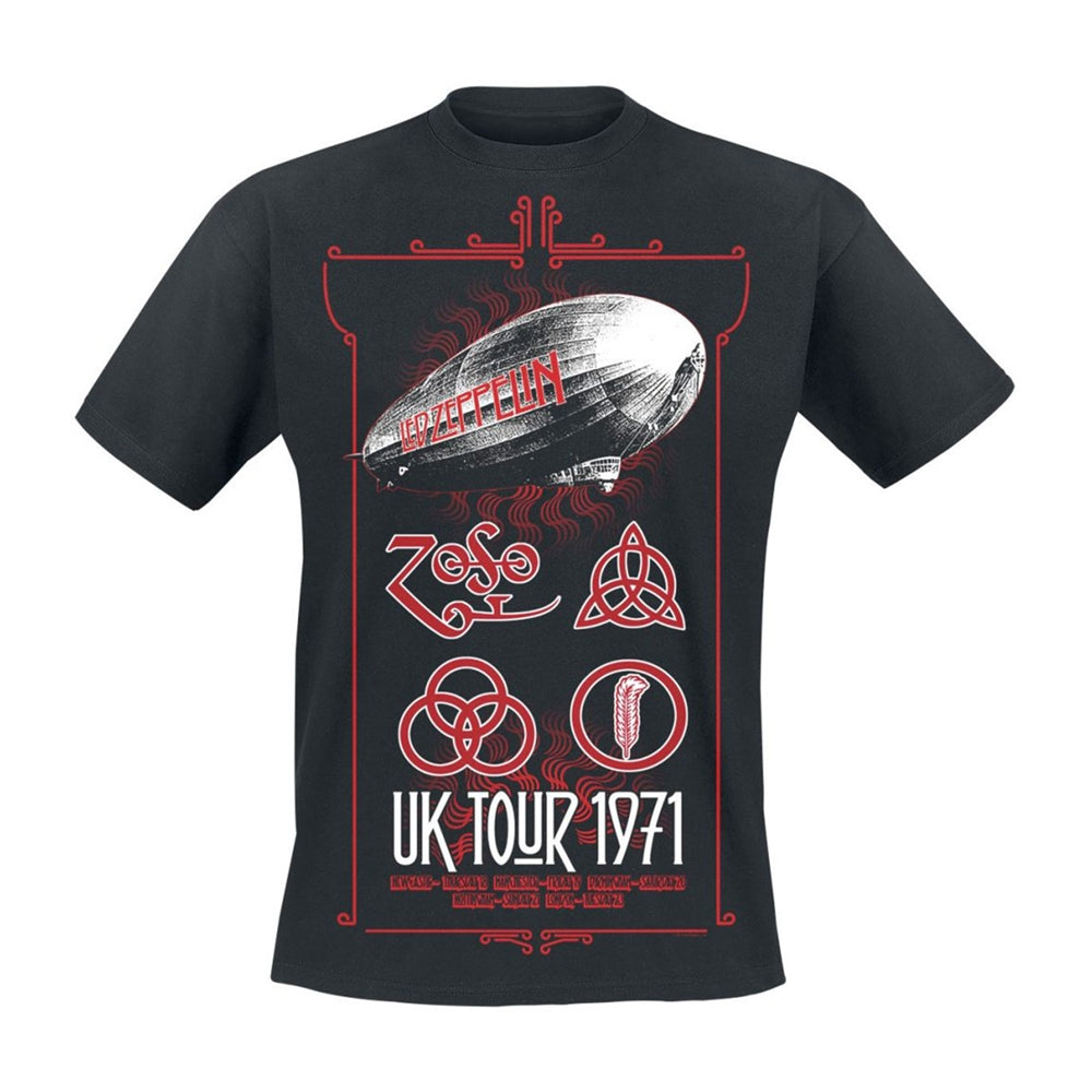 Led Zeppelin - UK Tour 1971 - T-shirt - PHD