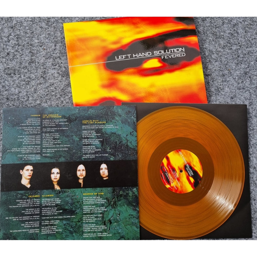 Left Hand Solutions - Fevered - DOUBLE LP GATEFOLD COLOURED - Playground Music - Image 2