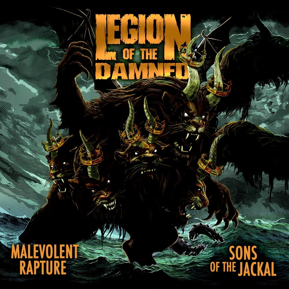 Legion Of The Damned - Malevolent Rapture / Sons Of The Jackal - DOUBLE CD - Napalm Records