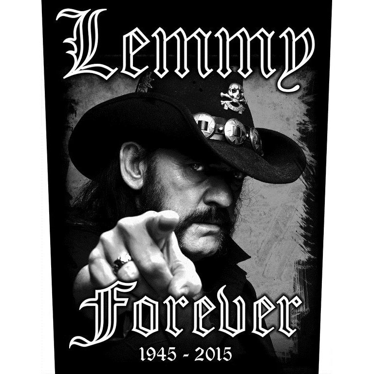 Lemmy - Forever - BACKPATCH - Razamataz