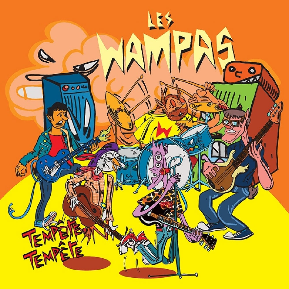Les Wampas - Tempête, Tempête - LP - Verycords