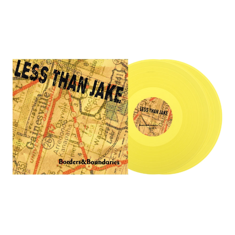 Less Than Jake - Borders & Boundaries (25th Anniversary Deluxe Edition) - LP - Fat Wreck Chords