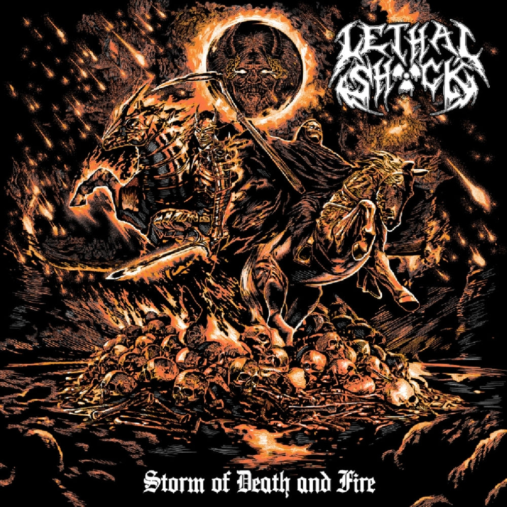 Lethal Shöck - Storm Of Death And Fire - CD - Adirondack Black Mass