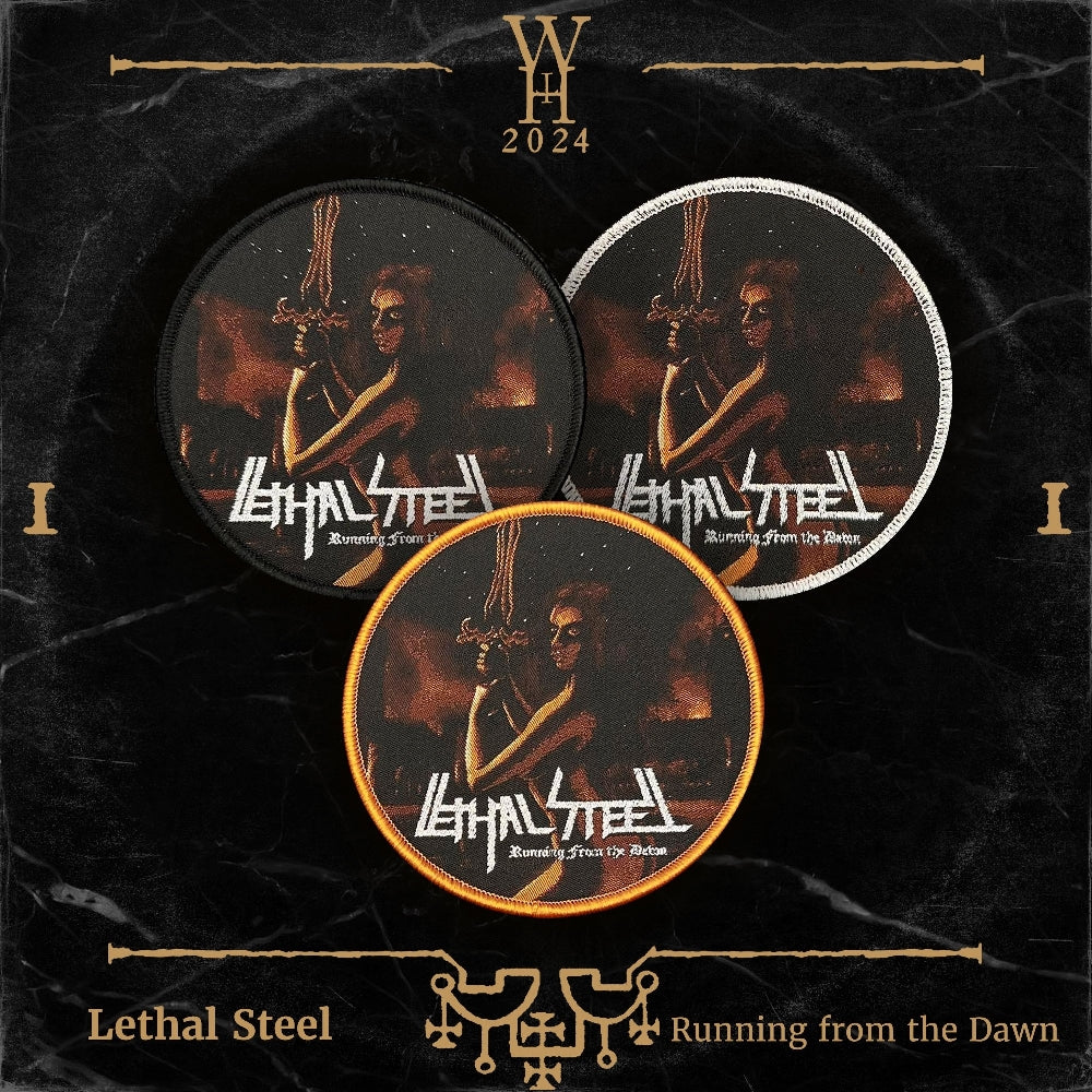 Lethal Steel - Running From The Dawn - Patch - Woven Hoof