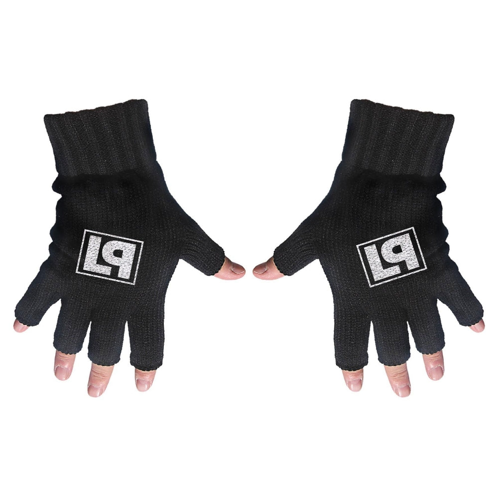 Linkin Park - LP Logo - FINGERLESS GLOVES - Razamataz