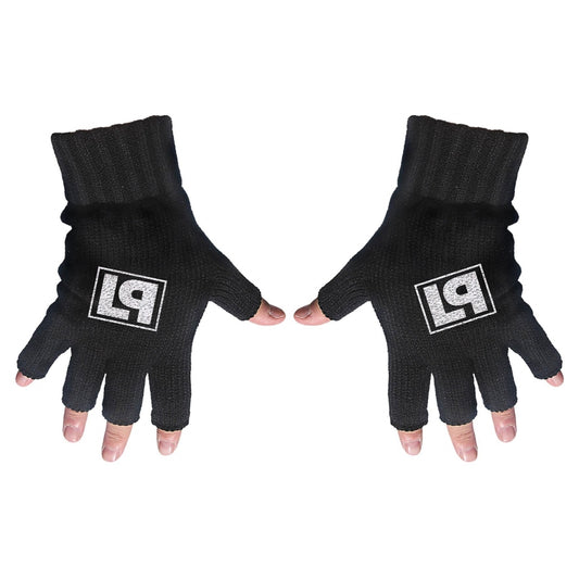 Linkin Park - LP Logo - FINGERLESS GLOVES - Razamataz
