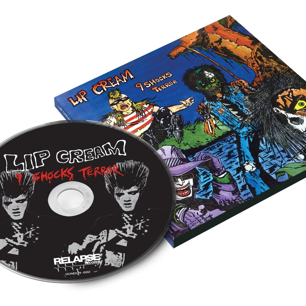 Lip Cream - 9 Shocks Terror - CD - Relapse Records