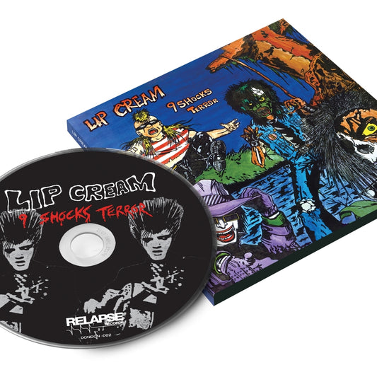 Lip Cream - 9 Shocks Terror - CD - Relapse Records