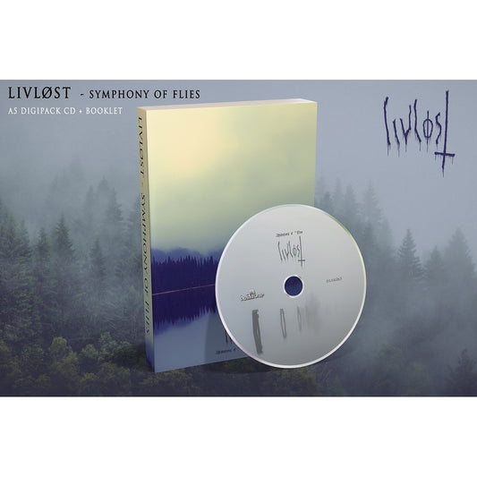 Livlost - Symphony Of Flies - CD DIGIPAK A5 - Dusktone - Image 2