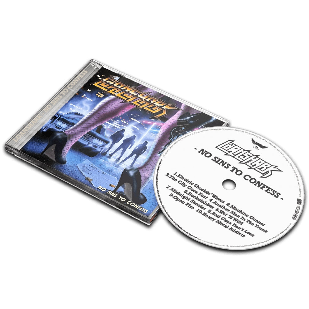 Löanshark - No Sins To Confess - CD - Rock Of Angels Records - Image 2