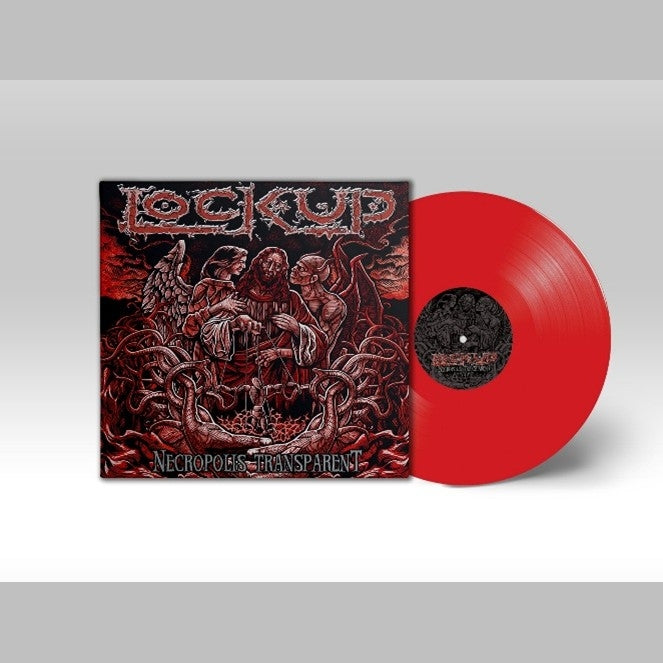 Lock Up - Necropolis Transparent - LP COLOURED - Dissonance Productions