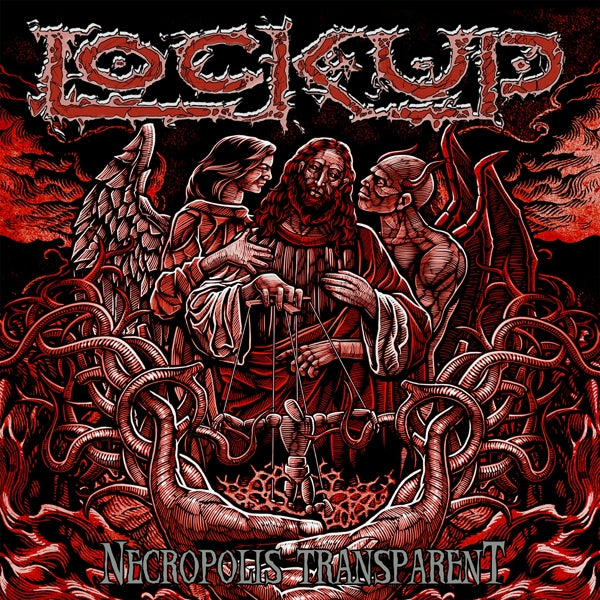 Lock Up - Necropolis Transparent - LP COLOURED - Dissonance Productions - Image 2