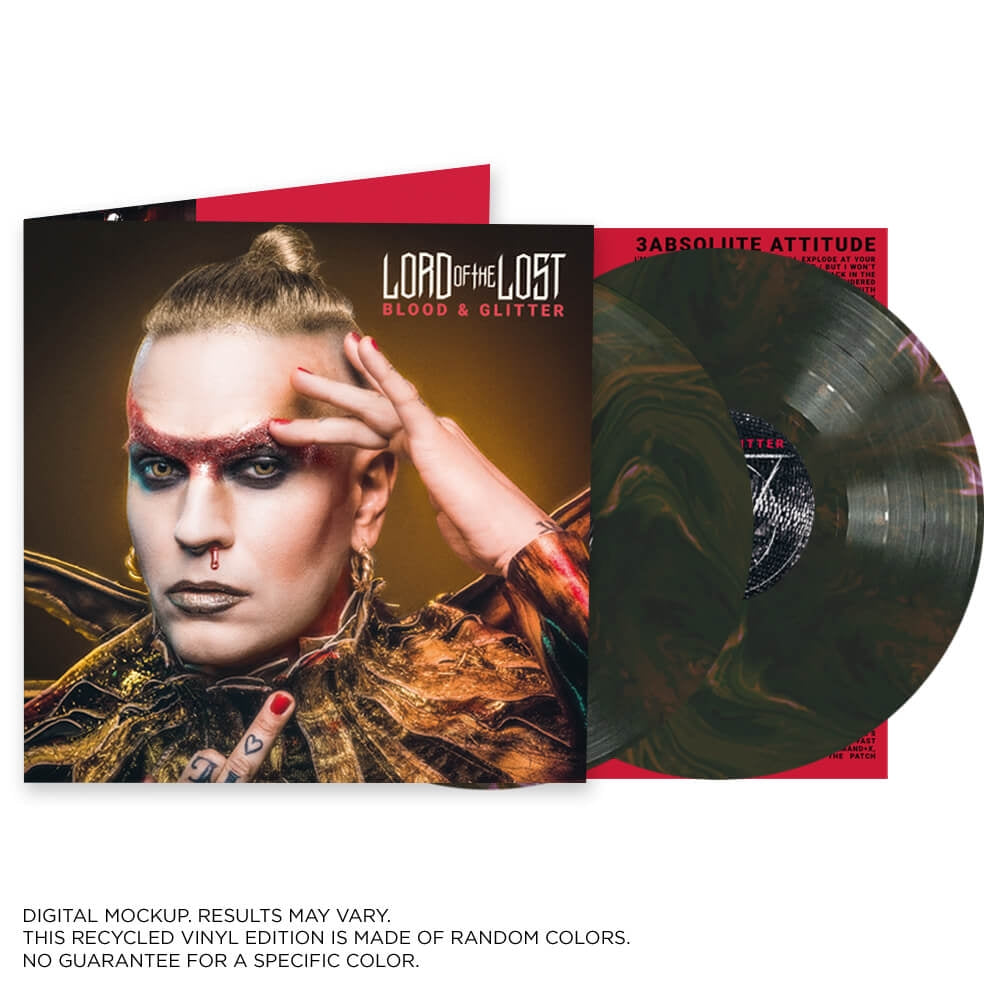 Lord Of The Lost - Blood & Glitter - DOUBLE LP GATEFOLD COLOURED - Napalm Records