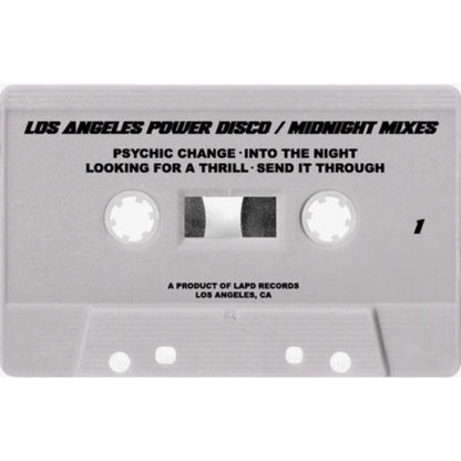 Los Angeles Power Disco - Midnight Mixes - CASSETTE - Frozen Records - Image 2