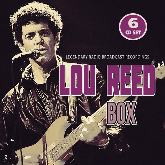 Lou Reed - Box (Legendary Radio Brodcast Recordings) - 6CD DIGISLEEVE - Laser Media