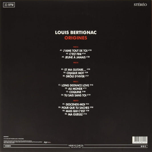 Louis Bertignac - Origines - DOUBLE LP - Verycords - Image 2