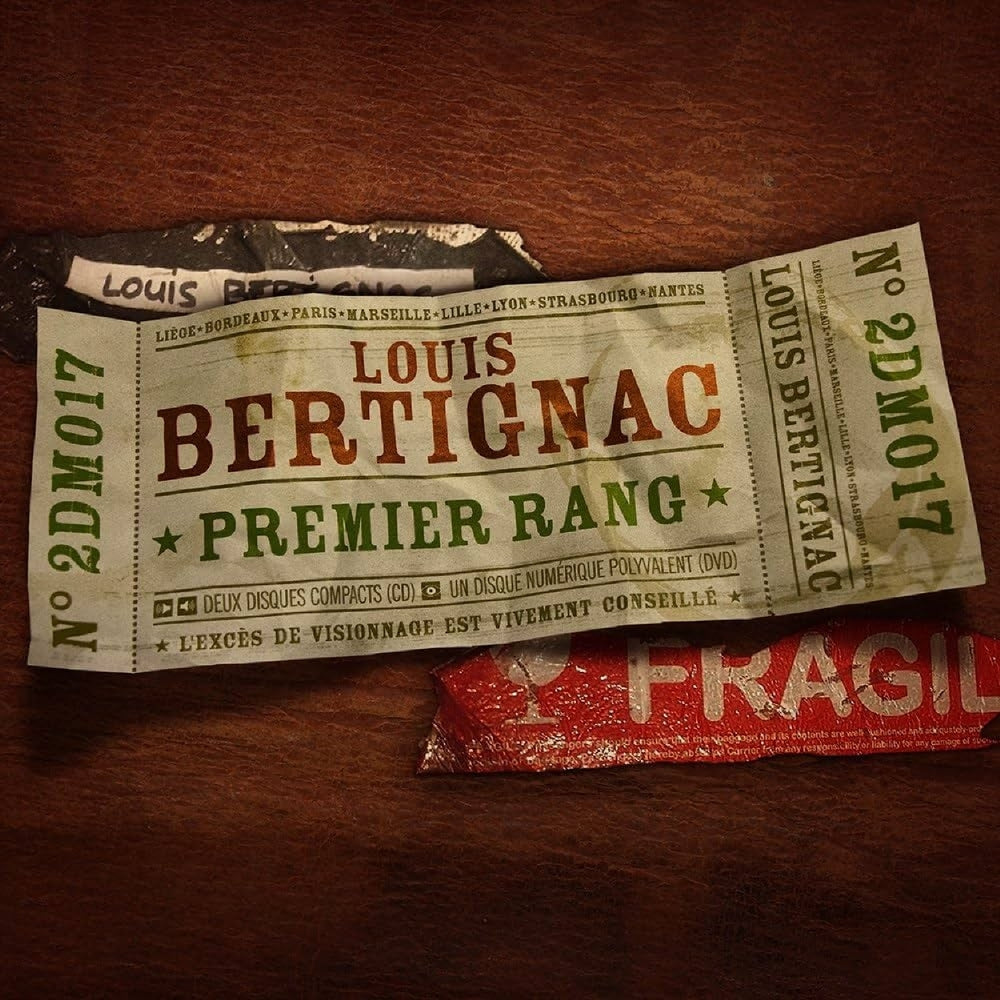 Louis Bertignac - Premier Rang - 2CD + DVD digipak - Verycords