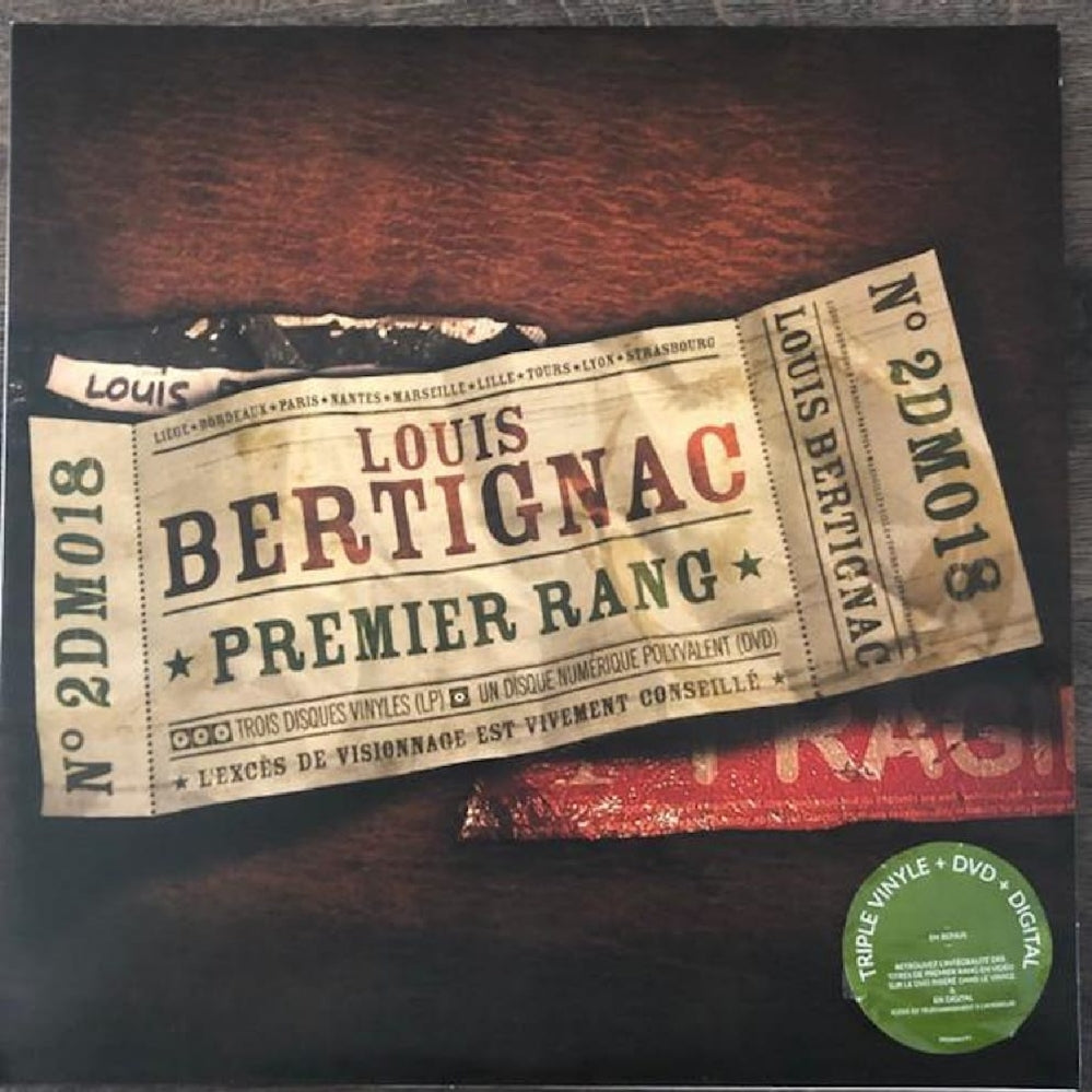 Louis Bertignac - Premier Rang - TRIPLE LP +DVD - Verycords - Image 2