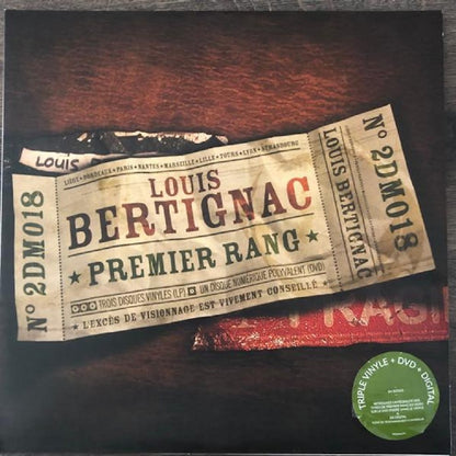 Louis Bertignac - Premier Rang - TRIPLE LP +DVD - Verycords - Image 2