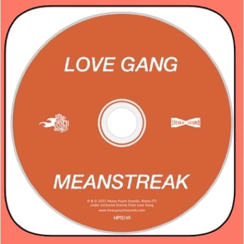 Love Gang - Meanstreak - CD DIGIPAK - Heavy Psych Sounds Records - Image 2