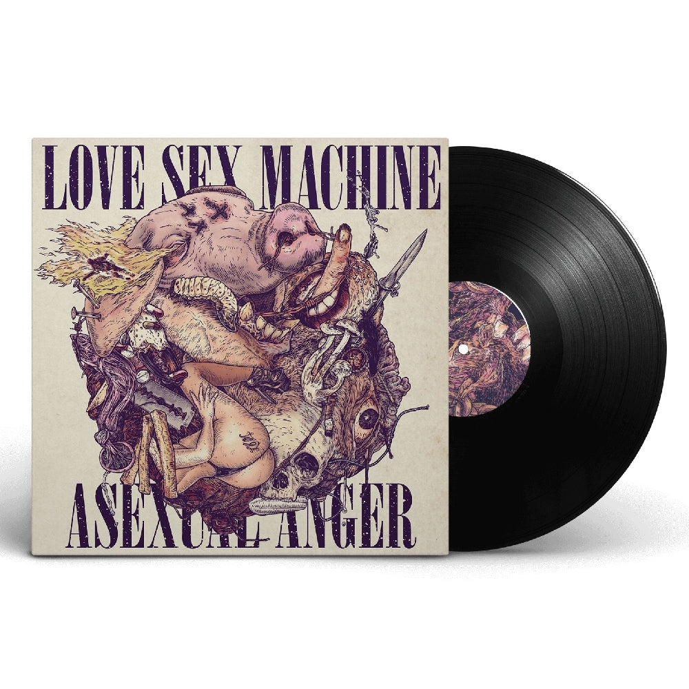 Love Sex Machine - Asexual Anger - LP Gatefold - Pelagic