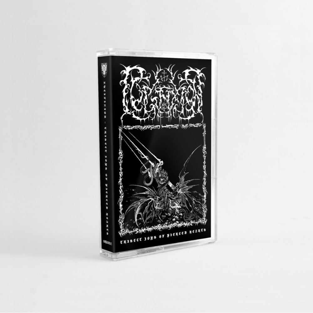 Lucifixion - Trisect Joy Of Pierced Hearts - CASSETTE - Sentient Ruin
