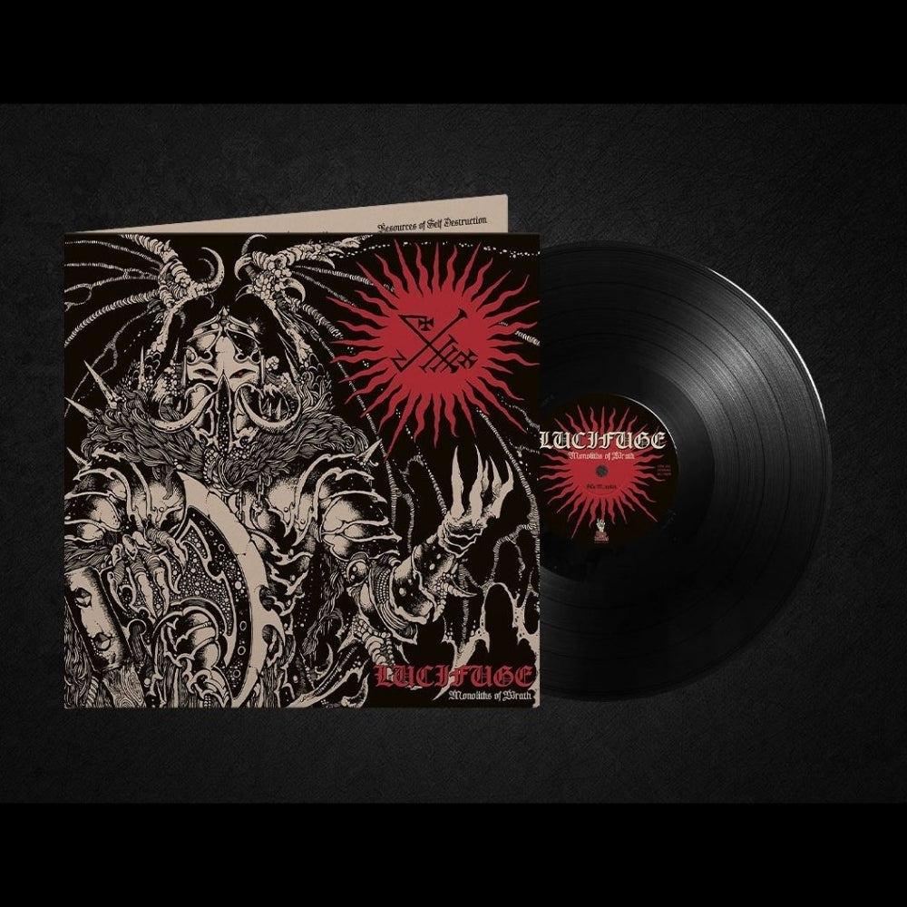 Lucifuge - Monoliths Of Wrath - LP Gatefold - Dying Victims Productions