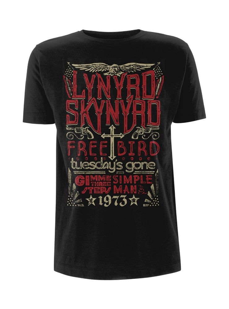 Lynyrd Skynyrd - Freebird 1973 Hits - T-shirt - PHD